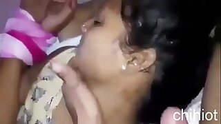 Indian Mom Arrested by Son added to Sucking Cock
