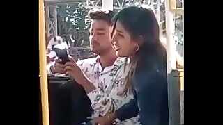 Blowjob couple Indian public