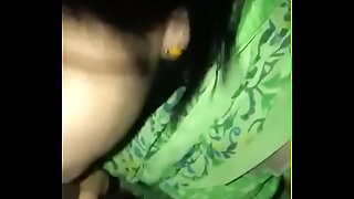 desi indian damsel aunty boobs blowjob